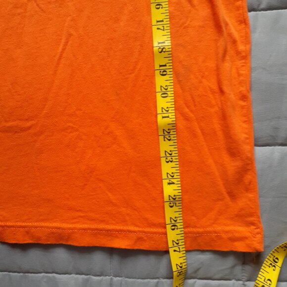 Reese's Peanut Butter Cup Logo T-shirt Unisex Med Orange Bella Canvas Candy Tee - Picture 7 of 7